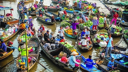 Le marché flottant de Cai Be