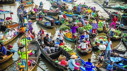 Le Marché Flottant de Cai Rang