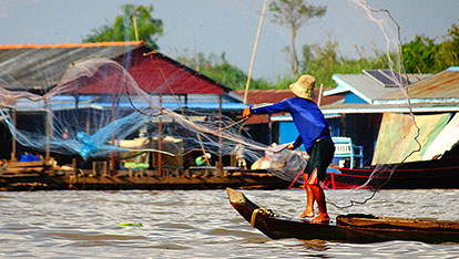 Kampong Chhnang - Une magnifique province naturelle - Cambodge