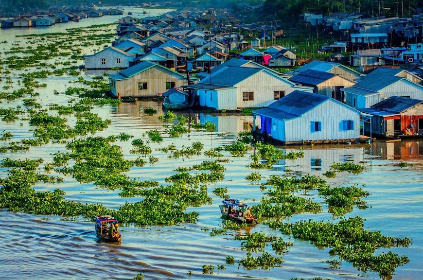 Villages flottants de Chau Doc