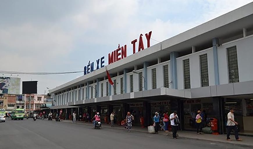 La gare routière de Mien Tay 