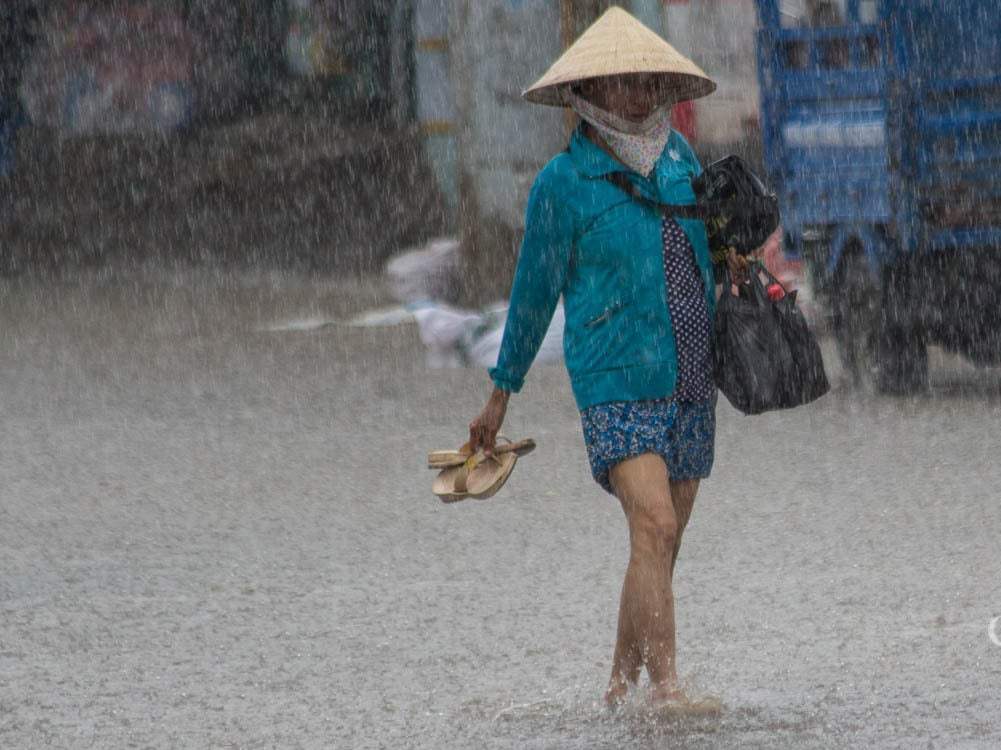 Présentation de la saison des pluies au Vietnam 