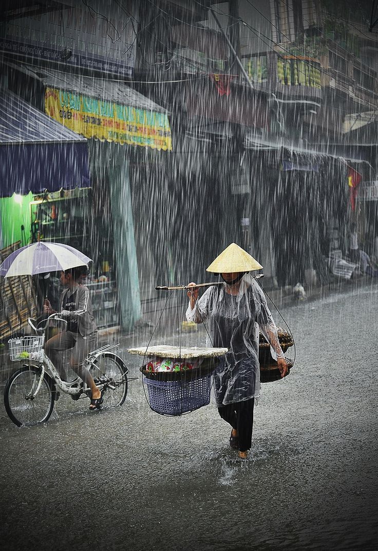 Saison des pluies Vietnam du Nord