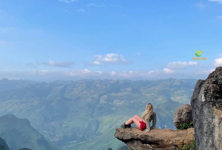 Vue spectaculaire depuis le Sky Walk de Ma Pi Leng