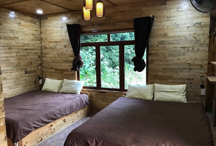 Sérénité et charme rustique à Cay’s Homestay, Ha Giang