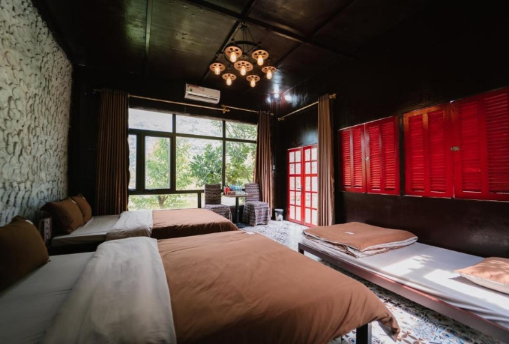 Maison Teahouse Homestay - L'ambiance traditionnelle et confort moderne