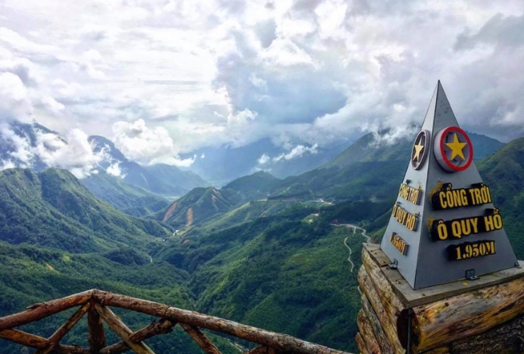 Le col d’O Quy Ho – Panorama majestueux des montagnes de Sapa