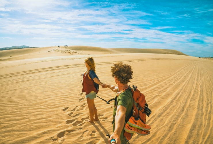 Glisser sur les dunes de Phuong Mai et profiter de la beauté naturelle de Quy Nhon