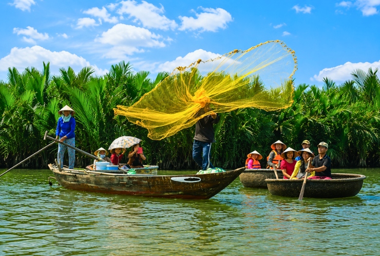 Comment se rendre à la forêt de cocotiers Bay Mau ?