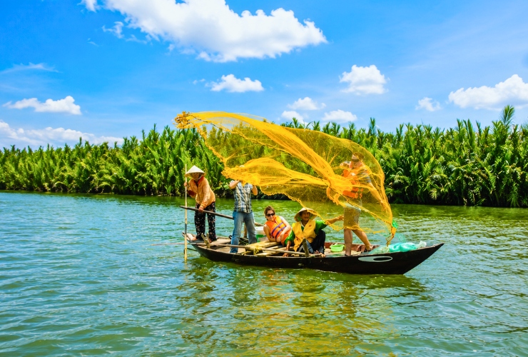 Que faire à la forêt de cocotiers Bay Mau ? Découverte du savoir-faire des pêcheurs de Cam Thanh
