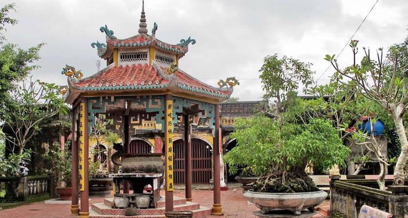L''architecture de la pagode Ong est remarquable