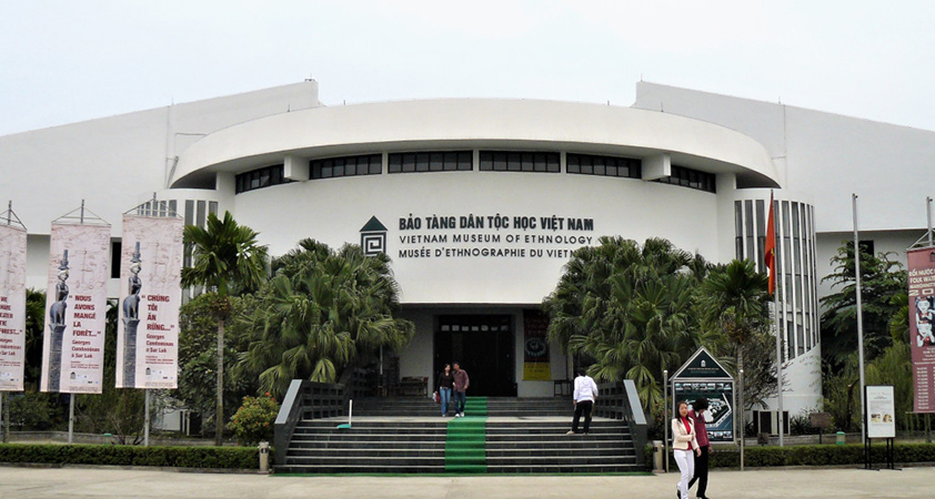 L''entrée du musée ethnographique du Vietnam