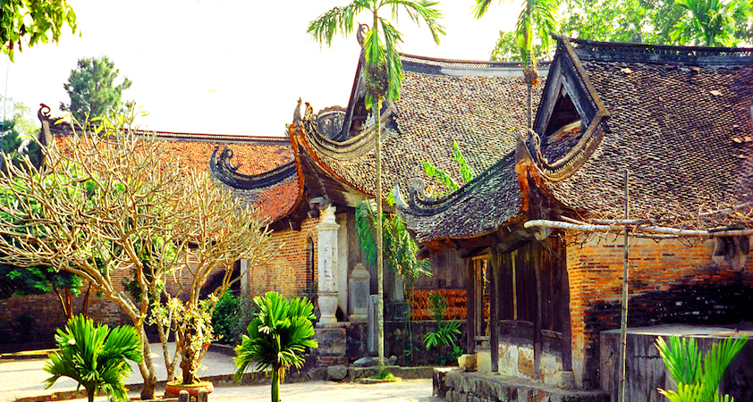 La pagode Vinh Nghiem est la première pagode faite en béton du Vietnam