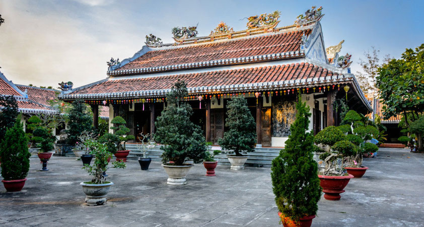 La beauté traditionnelle de la pagode Chuc Thanh