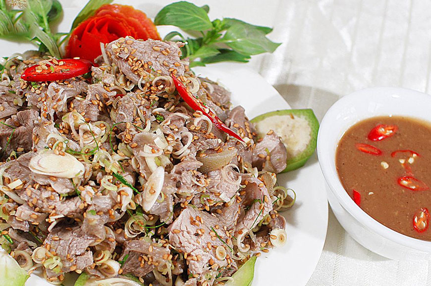La viande de chèvre - la spécialité la plus connue de Ninh Binh