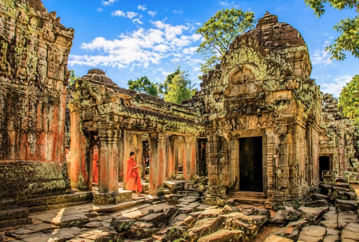 Où se trouve Siem Reap à Cambodge ?