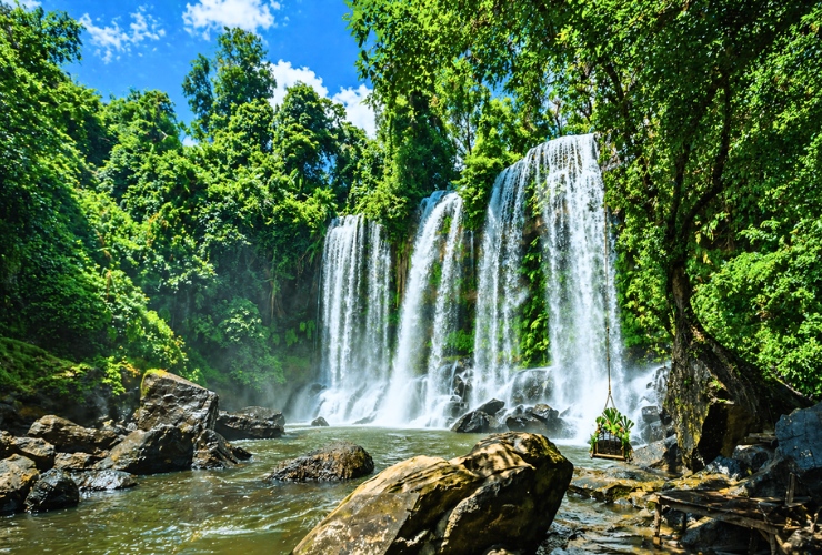 Que visiter à Siem Reap ? Cascades rafraîchissantes de Phnom Kulen