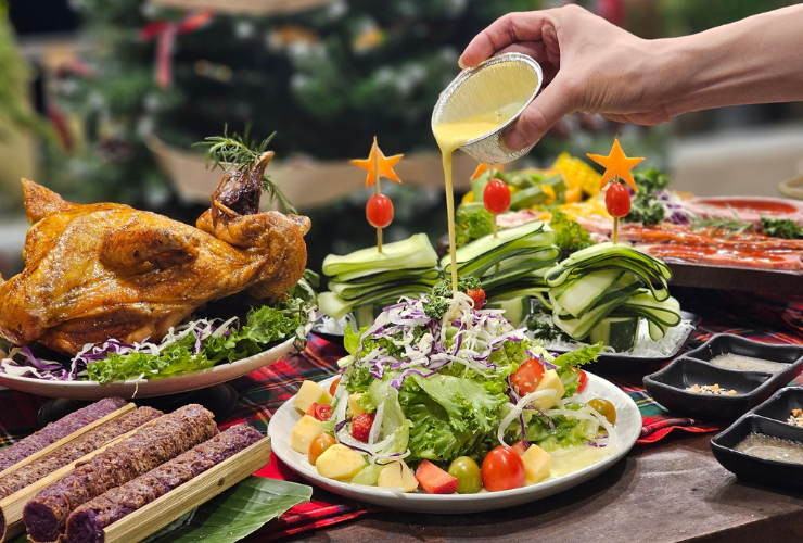 Un menu varié aux saveurs locales authentiques au restaurant BBQ Chill in Dalat