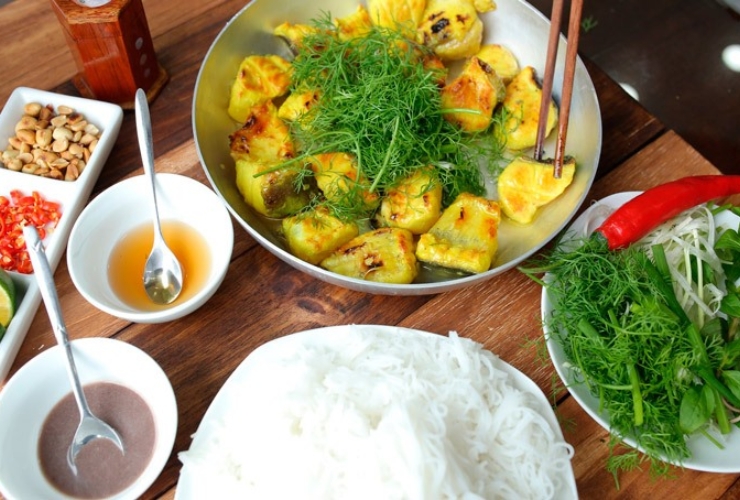 Cha Ca Ha Thanh est l’un des restaurants de chả cá les mieux notés de Hanoï