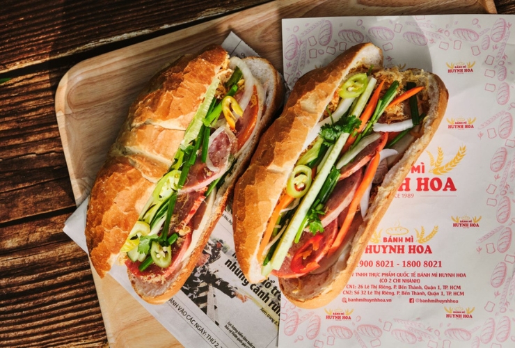 Banh Mi Huynh Hoa est considéré comme l’une des grandes icônes culinaires de Saïgon