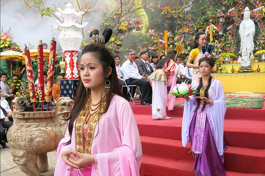 Festival Avalokitesvara - organisé chaque année à Da Nang