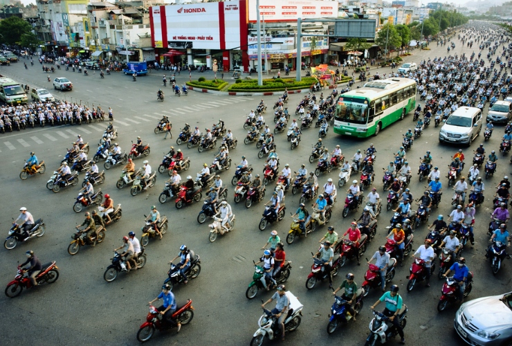 La circulation au Vietnam - Un premier choc pour les voyageurs