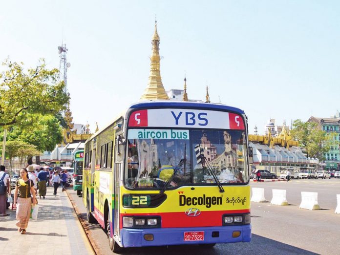 La qualité des bus au Myanmar est très bonne.