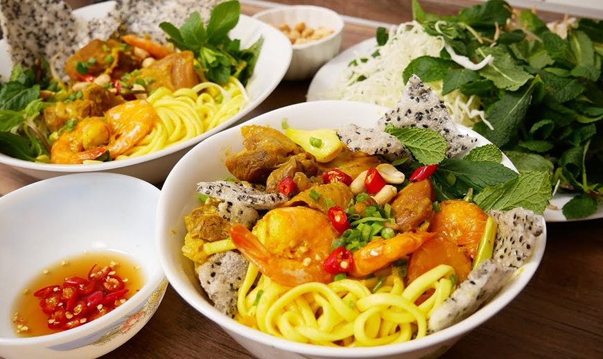 Nouilles Quang - un plat typique des gens du Sud