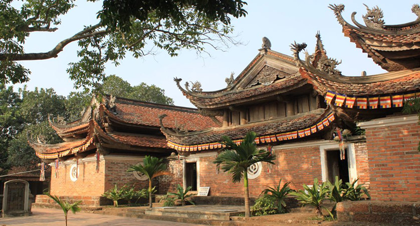L''ancienne beauté de la pagode de Mia