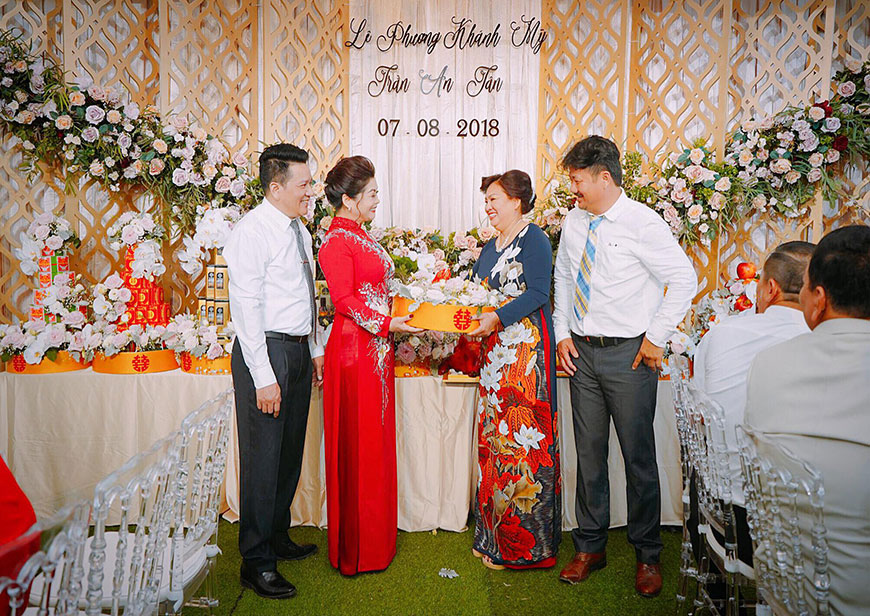 Cérémonie de fiançailles vietnamienne