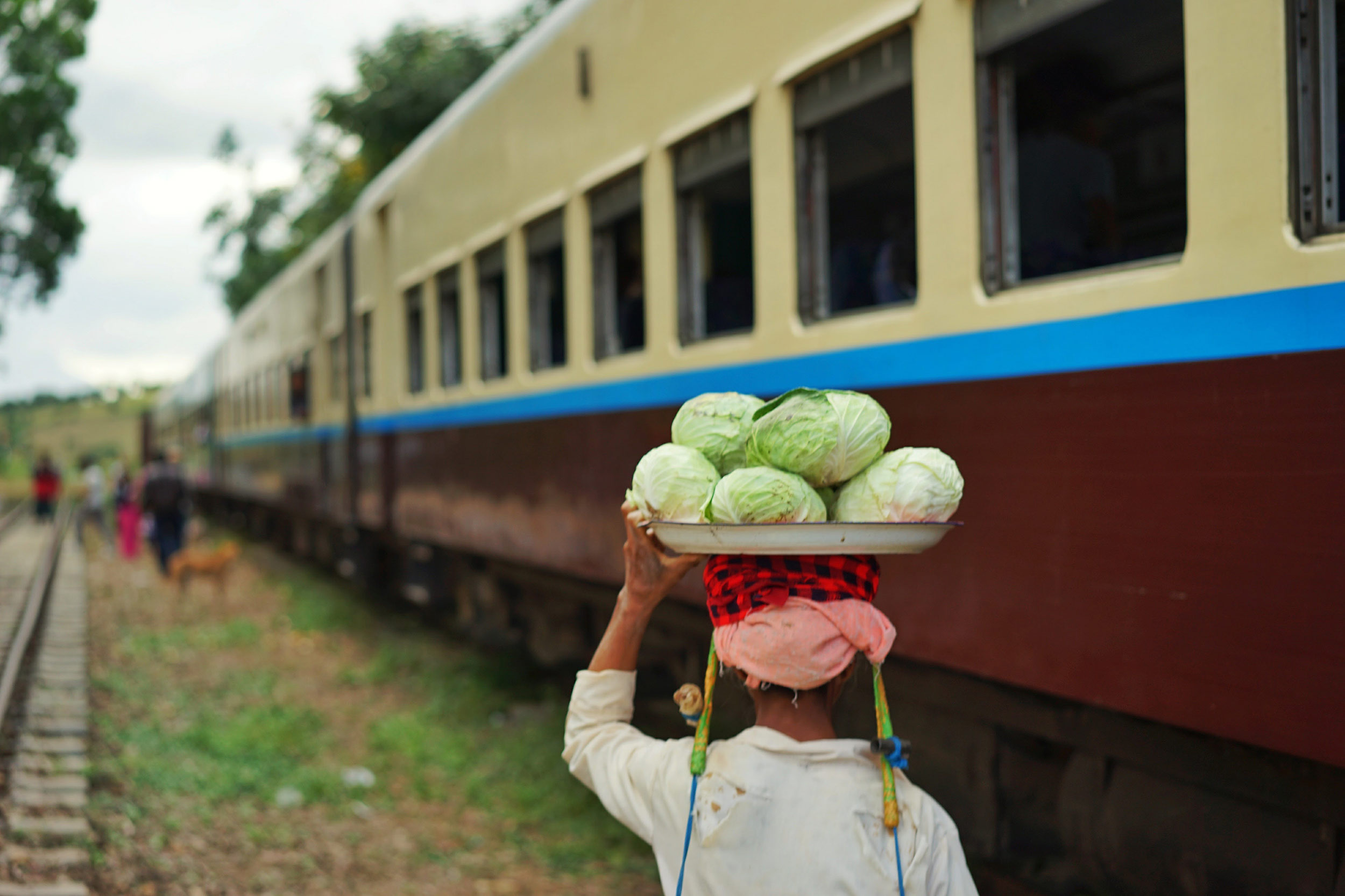 Se rendre à Kalaw Birmanie en train 