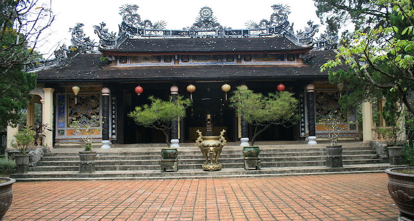 La pagode de Tu Hieu est l''une des plus anciennes de Huê