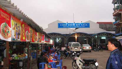 Le marché de Ky Lua - Lang Son