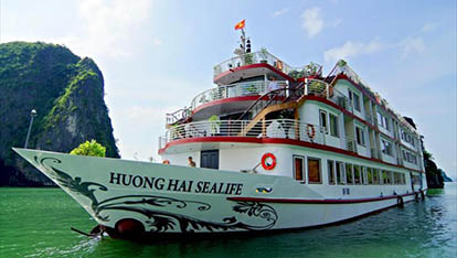 Jonque Huong Hai Sealife - Croisière 3 jours 2 nuits