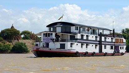 Jonque Irrawaddy Princess II - Croisière 3 jours 2 nuits 