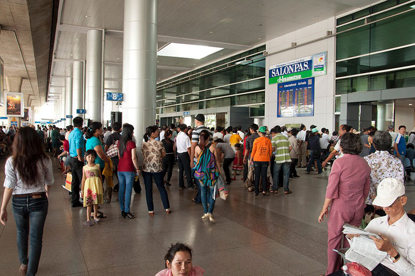 L'aéroport d'Ho-Chi-Minh