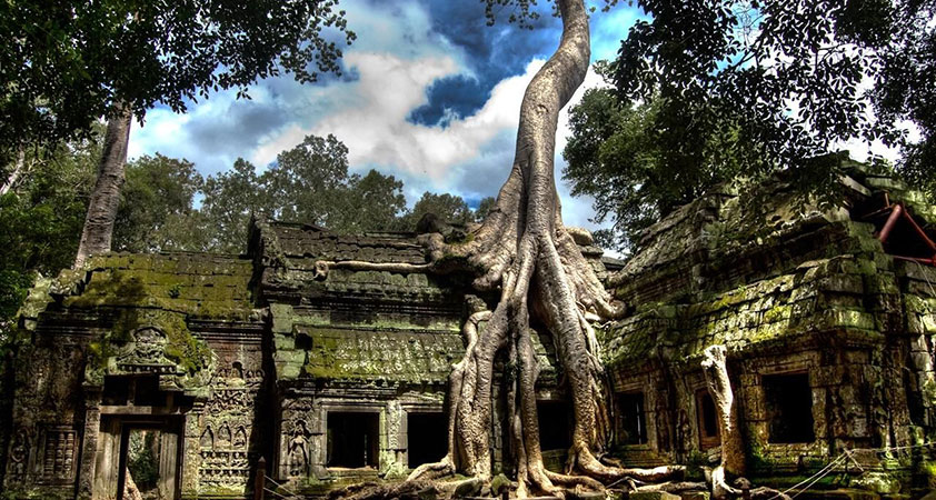 Des temples d'Angkor Wat
