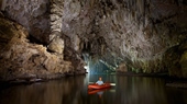 La grotte  de Phong Nha au centre du Vietnam