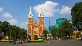 La cathédrale de HCM ville (Saigon)
